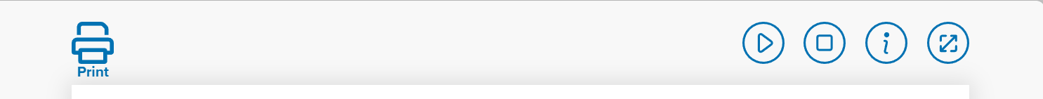 Web App, All Buttons, in Song View